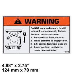 Picture of Decal - Service Stand