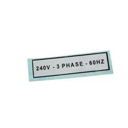 Picture of Decal - 240 Volts