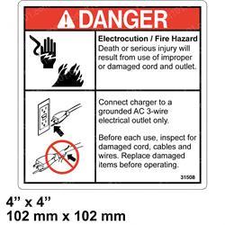 crgn31508 DECAL - NOTICE AC POWER SUPPLY