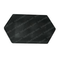 Picture of Plug - Button 1.5x1.0h [blk Nyl