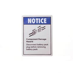 Picture of Decal - Component Damage Haz