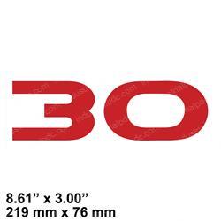 Picture of Decal - Model 30