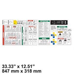 Picture of Decal Kit-3232 Plat.-Wrd-Ansi