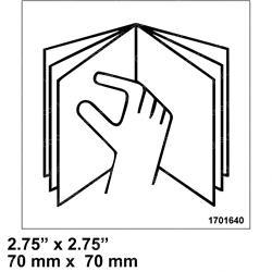 Picture of Decal - Manual Enclosed
