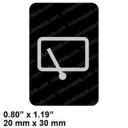 Picture of Label Rear Wipe