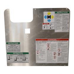 Picture of Decal Plt-Std-Gr20-Ansi/Csa