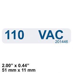 Picture of Decal - 110 Volt