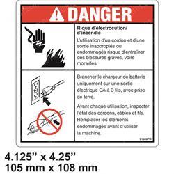 gn31508fr DECAL NOTICE AC POWER SUPPLY