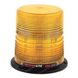 sy22020h-a STROBE - 12-24V - AMBER - PERM MOUNT - HIGH PROFILE - ALUMINUM BASE - CLASS II - 10 JOULE - 80 DOUBLE FPM