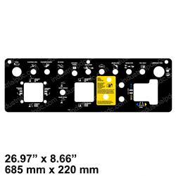 Picture of Decal Platform Control Panel