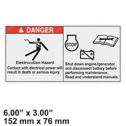 Picture of Decal - Danger Hazard Voltage
