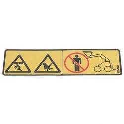 Picture of Warning Pinch Decal