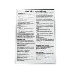Picture of Decal - Oper. Instr