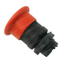 Picture of Button,push,red Mushroom Head