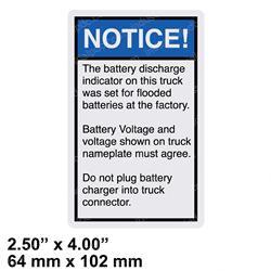 Picture of Label Batt No