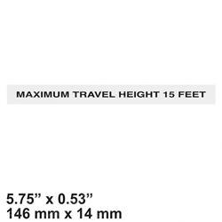 Picture of Decal - Load Capacity