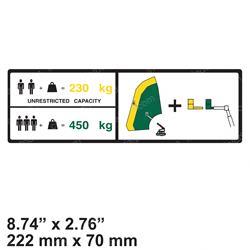 Picture of Decal - Dual Capacity(ce)(gnd)