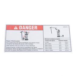 Picture of Decal,danger,elec