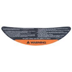 Picture of Decal- Warning