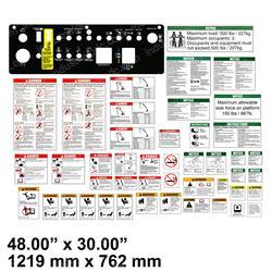 Picture of Decal Kit Instructional Z45dc