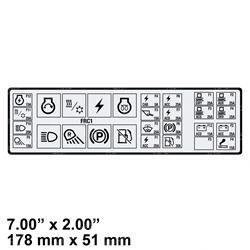 Picture of Decal- Fuse Relay