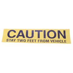 Picture of Decal - Caution Stay 2ft