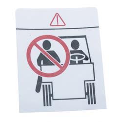 MITSUBISHI 50031185 DECAL - NO RIDERS