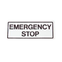 Picture of Decal - Emergency Stop