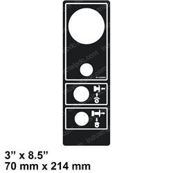 Picture of Decal - Control Panel