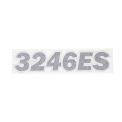 Picture of Decal - Model 3246es