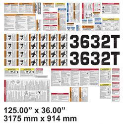 Picture of Decal Kit-3632t Dc