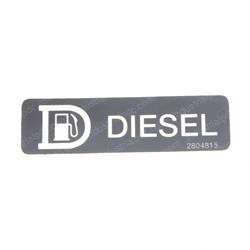 Picture of Decal - Diesel Fuel