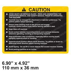 Picture of Decal - Caution Safety