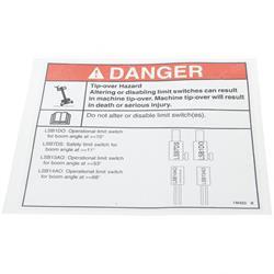 Picture of Decal-Danger Do Not Alter Swtc