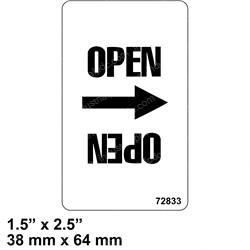 Picture of Decal - Open Latch