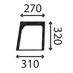 Picture of Glass - Knee - Upper Right