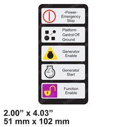 Picture of Decal  Legend