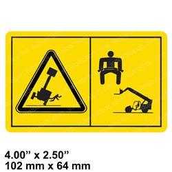 Picture of Decal-Wear Seat Belt-Symb