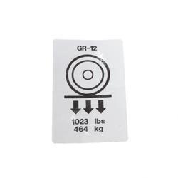 Picture of Decal - Wheel Load Gr12