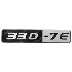 Picture of Decal-Model Name English