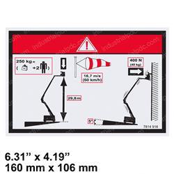 Picture of Decal - Floor Height Load