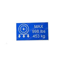Picture of Decal - Wheel Loading 1532