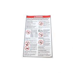 Picture of Platform Danger Decal
