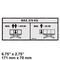 Picture of Nameplate - Cap (ext Deck) E/a