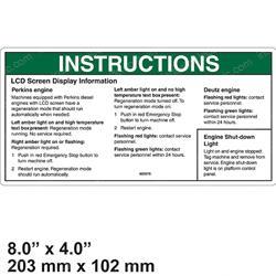 Picture of Decal- Lcd- Tier 4