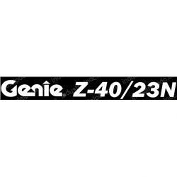 Picture of Decal Genie Z40/23n