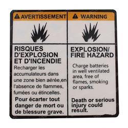 Picture of Decal-Explosion Hazard