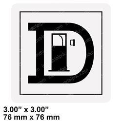 Picture of Decal - Diesel Fuel