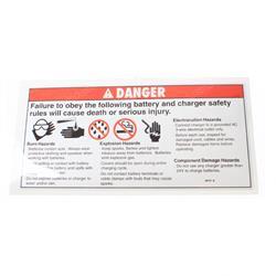 Picture of Decal Dnger Battery Safety