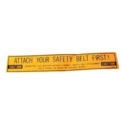 Picture of Decal - Caution - Attach Safety